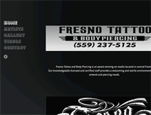 Tablet Screenshot of fresnotattooandbodypiercing.com